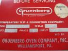 Used Gruenberg Drying Oven, Model CG15V240SS