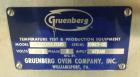 Used Stainless Steel Gruenberg Steam Heated Truck-In Oven, Model T08HXS68.ISSID