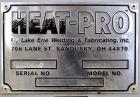 Used Heat-Pro Steam Drum Heating Cabinet, Model HPSC-24, Carbon steel. (24) 55 Gallon drum capacity, saturated steam up to 200 psig, 250 square feet heating surface. (3) Hinged front doors. Includes ...
