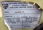 Used Napco Vacuum Oven, Model 3640-7. Chamber measures approximate 12