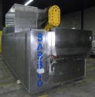 Used- Babbco Indirect Gas Fired Tunnel Oven. C.H. Babb Co Inc oven has a 48