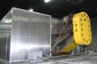 Used- Babbco Indirect Gas Fired Tunnel Oven. C.H. Babb Co Inc oven has a 48