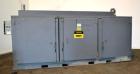Used Benko Products Sahara Electric Drum Heater, Model 036E12-CS, Carbon Steel. Interior 172’’ wide x 55’’ deep x 48’’ tall. Capacity 12 drums, (6) 1.5 kw electric heating elements, temperature range...