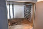 Used Benko Products Sahara Electric Drum Heater, Model 036E12-CS, Carbon Steel. Interior 172’’ wide x 55’’ deep x 48’’ tall. Capacity 12 drums, (6) 1.5 kw electric heating elements, temperature range...