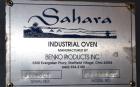 Used Benko Products Sahara Electric Drum Heater, Model 036E12-CS, Carbon Steel. Interior 172’’ wide x 55’’ deep x 48’’ tall. Capacity 12 drums, (6) 1.5 kw electric heating elements, temperature range...