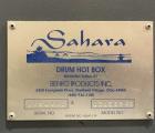 Used Sahara Industrial Oven, Model C30E32CS, Electric Hot Box / Drum Heater. Digital Temperature Control, Capacity: 32 drums (55 gal.) or 8 totes, 32,000 lbs total capacity. Insulation: 3