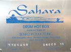 Used Benko Products Drum Hot Box, Model C6ECB-1S. 304 Stainless steel interior. Chamber dimensions with the doors closed is 33” Front to Back x 52” Left to Right x 75 ½” High.(2) Front hinged doors, ...