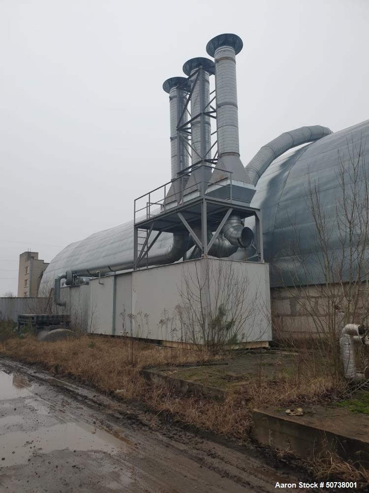 Used Tehnologiskas Lekartas Apraksts Horizontal Rotary Hot Air Dryer