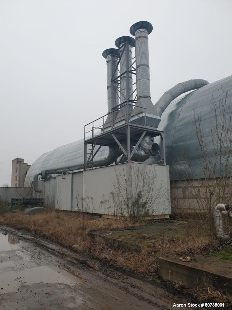 Used- Tehnologiskas Lekartas Apraksts Horizontal Rotary Hot Air Dryer