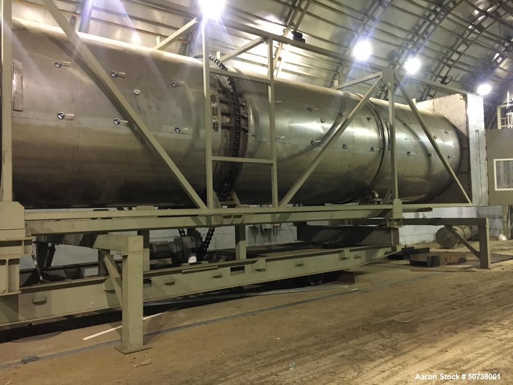 Used Tehnologiskas Lekartas Apraksts Horizontal Rotary Hot Air Dryer