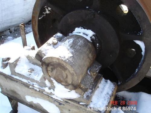 USED: (1) Set of trunnions for an approx 12' diameter x 45' longrotary dryer. Trunnion rolls 30" diameter x 11" face. Includes a20 hp, 3/60/220/440 volt, 1750 rpm motor with a Falk reducer, ratio25.8...