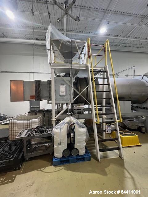 Used Aeroglide Rotary Dryer – Model R1-60-15 NSX, Stainless Steel