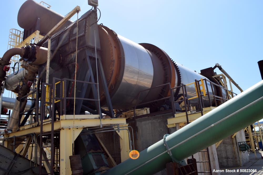 Used Astec Rotary Hot Oil Tube Type Indirect Dryer, Model TD-1060