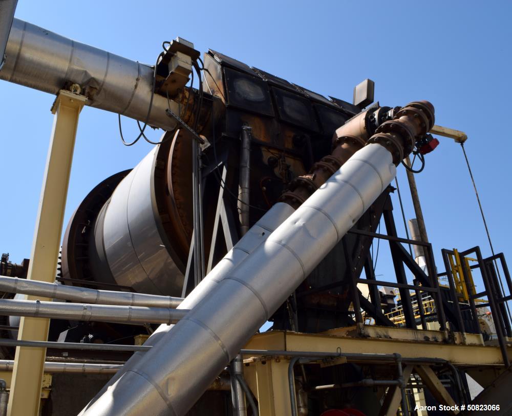 Used Astec Rotary Hot Oil Tube Type Indirect Dryer, Model TD-1060