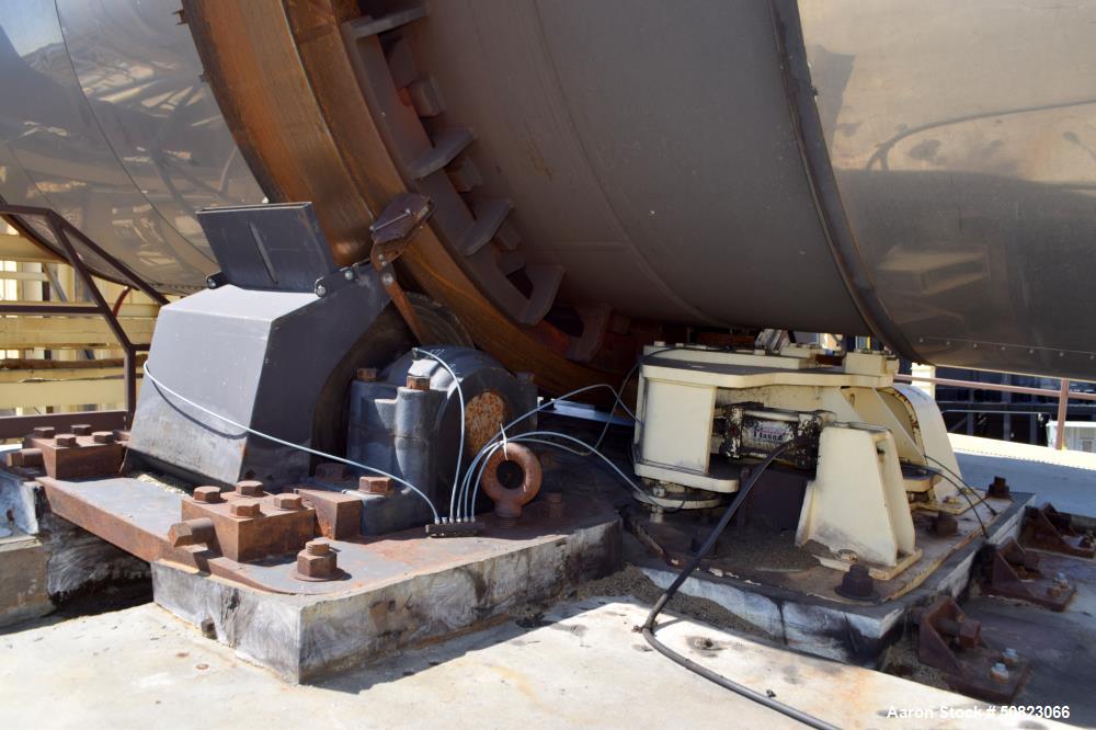 Used Astec Rotary Hot Oil Tube Type Indirect Dryer, Model TD-1060