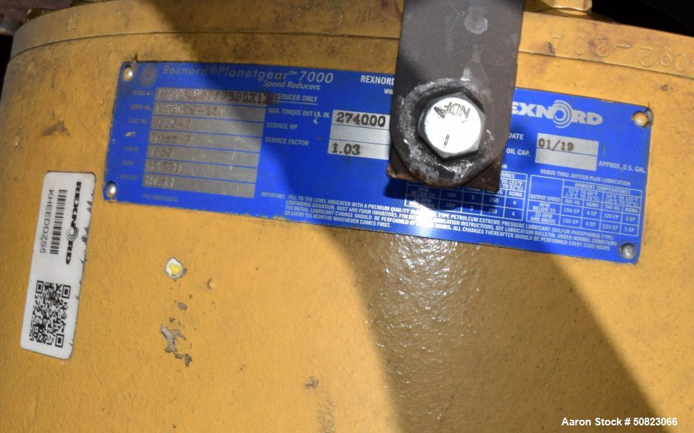 Used Astec Rotary Hot Oil Tube Type Indirect Dryer, Model TD-1060