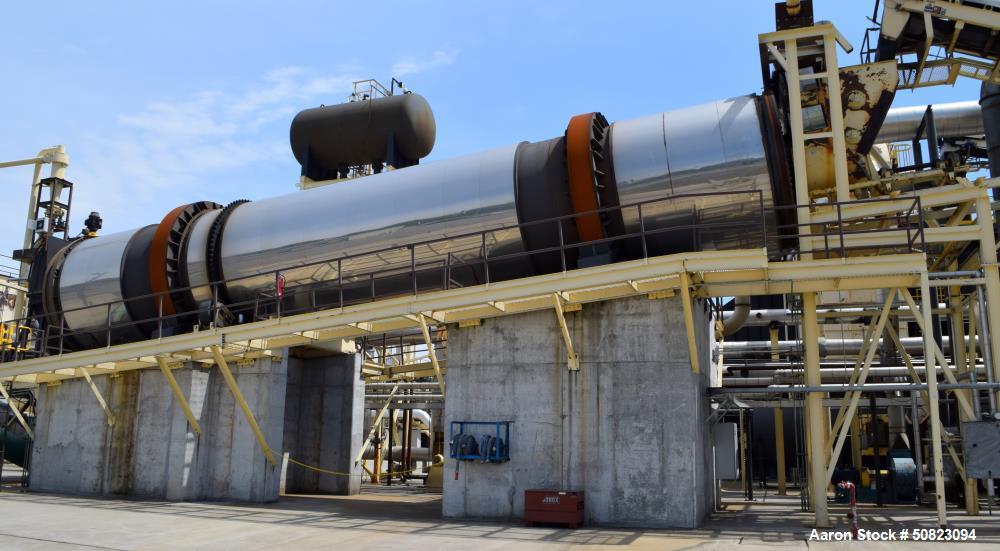 Used Astec Rotary Hot Oil Tube Type Indirect Dryer, Model TD-1060