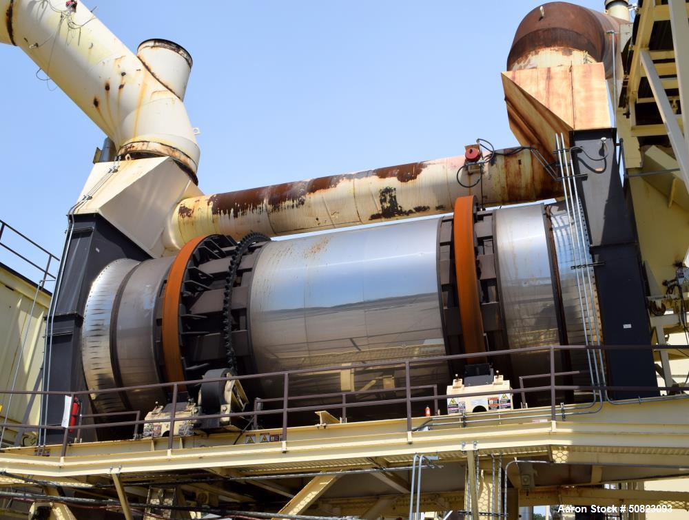 Used Astec Rotary Tube Type Indirect Dryer, Model WPD-10829