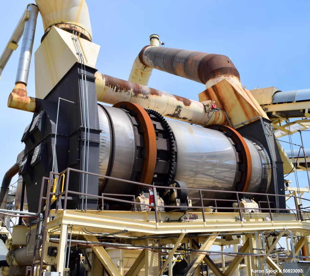 Used Astec Rotary Tube Type Indirect Dryer, Model WPD-10829