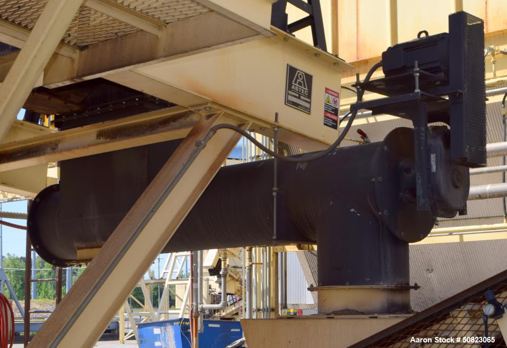 Used Astec Rotary Tube Type Indirect Dryer, Model WPD-10829