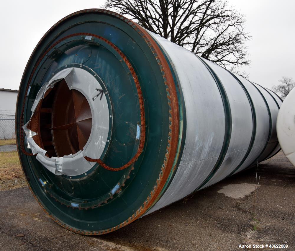 Used Baker-Rullman 105-32 Rotary Air Dryer.