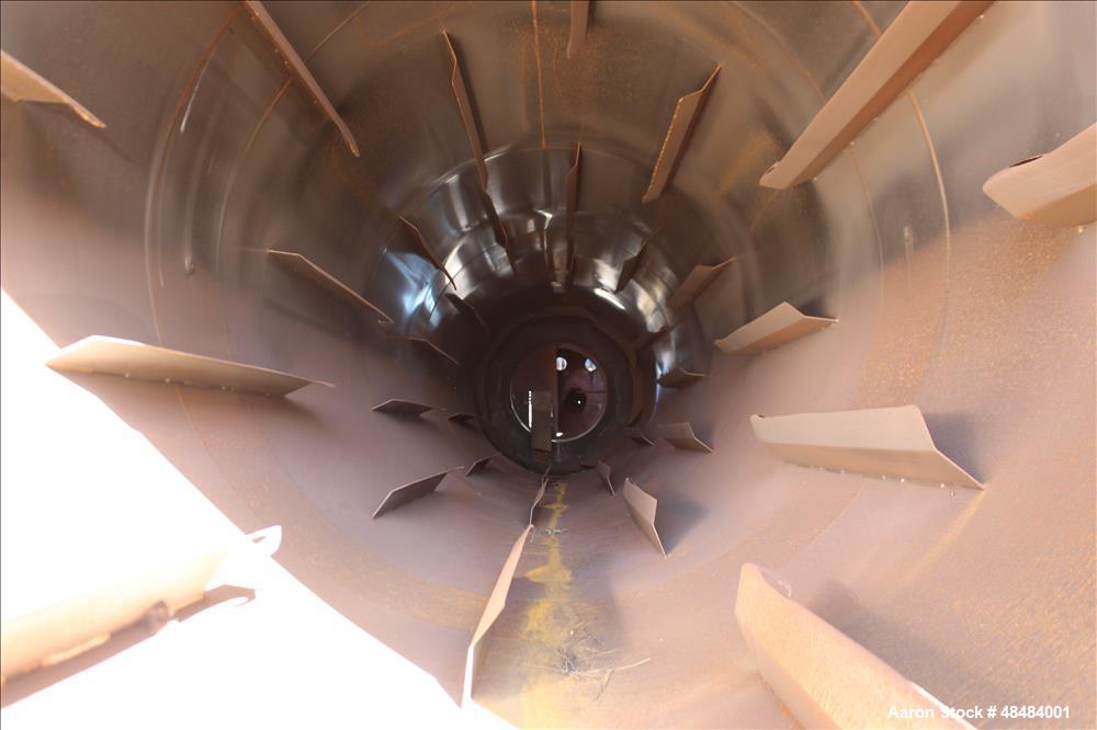Used Didion Type Rotary Dryer, Carbon Steel.