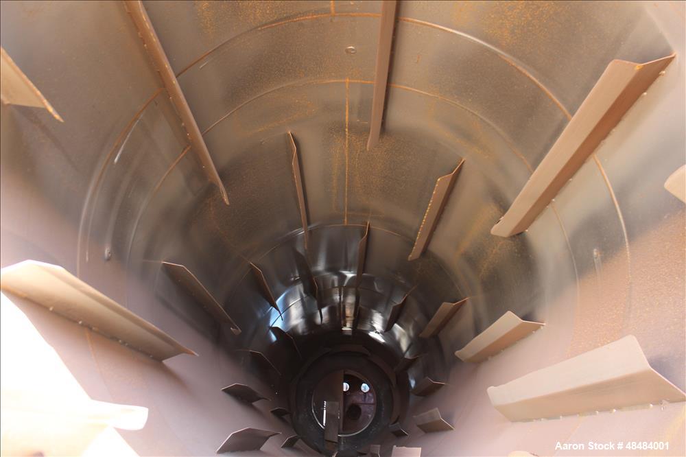 Used Didion Type Rotary Dryer, Carbon Steel.