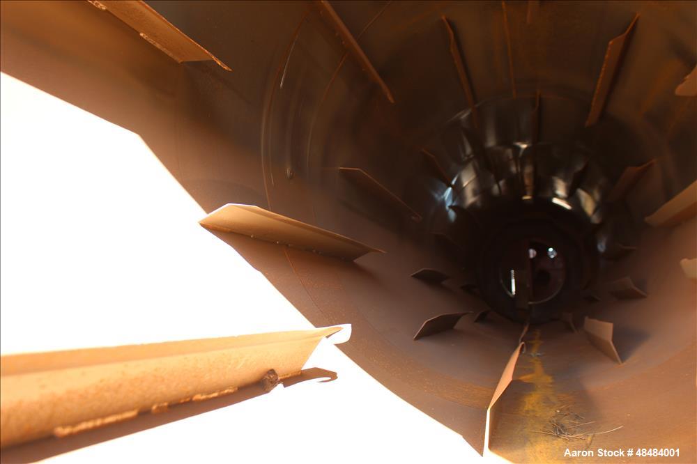 Used Didion Type Rotary Dryer, Carbon Steel.