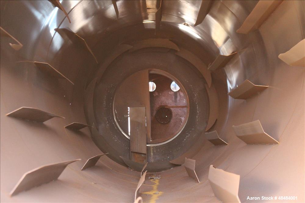Used Didion Type Rotary Dryer, Carbon Steel.