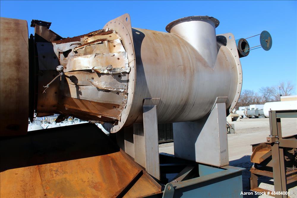 Used Didion Type Rotary Dryer, Carbon Steel.