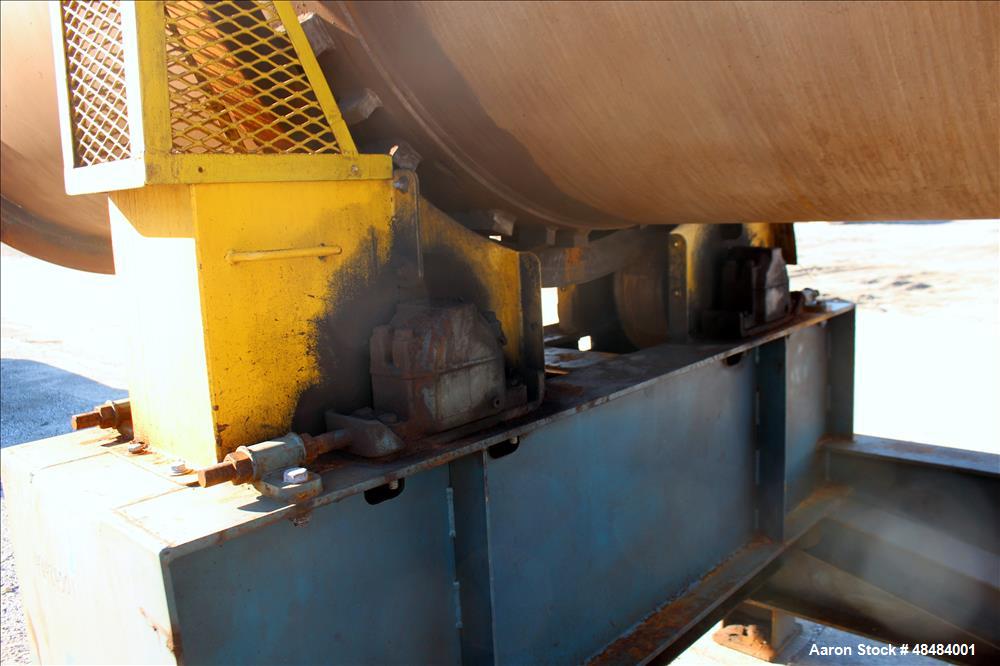 Used Didion Type Rotary Dryer, Carbon Steel.