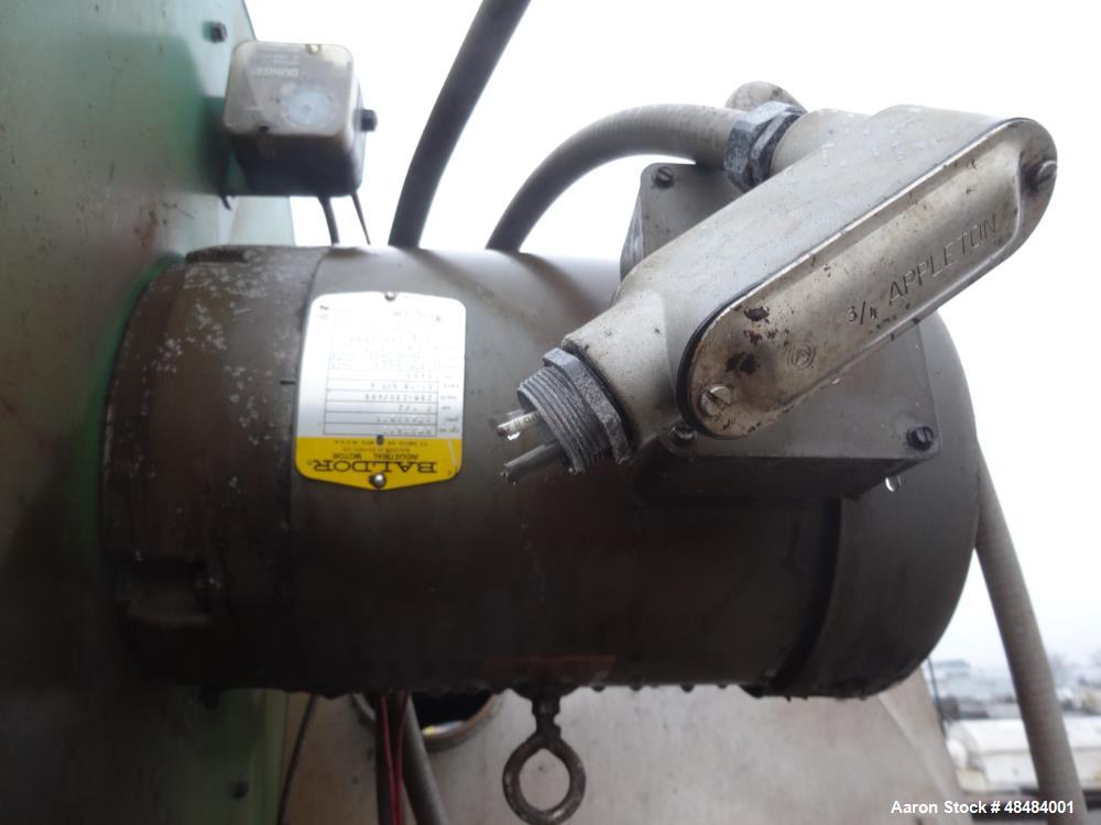 Used Didion Type Rotary Dryer, Carbon Steel.
