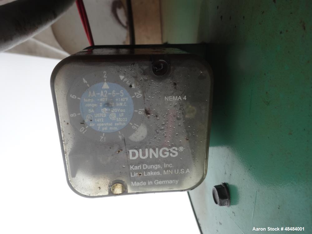 Used Didion Type Rotary Dryer, Carbon Steel.