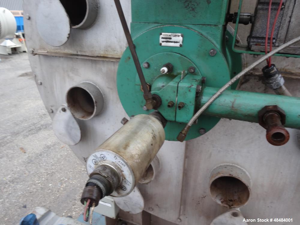 Used Didion Type Rotary Dryer, Carbon Steel.