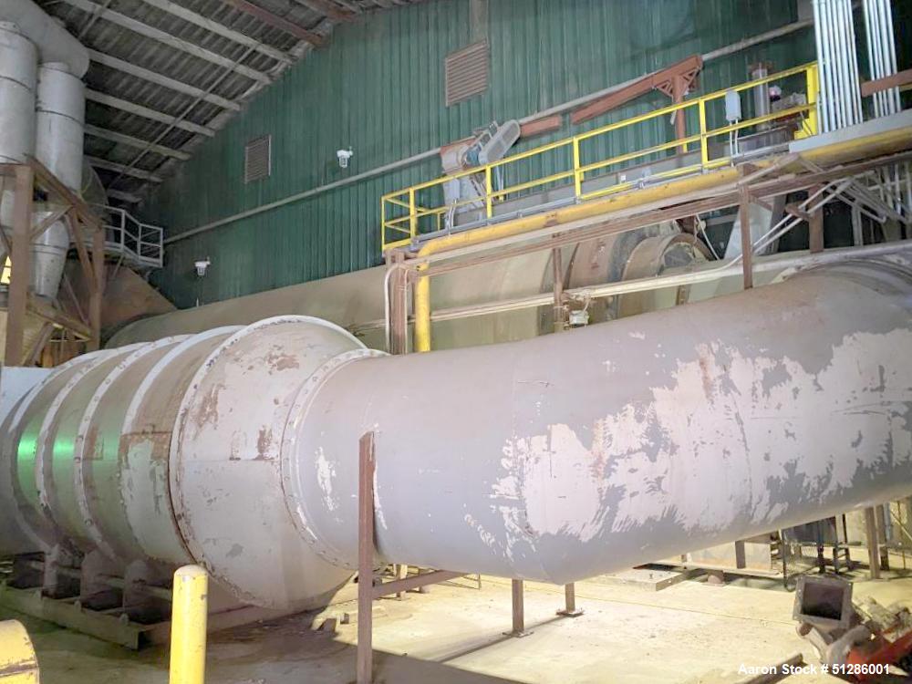 Used- Dupps Quad Pass Rotary Hot Air Dryer, Model QP12-55