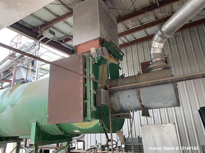 Used-Duske Model SPD-8000 Carbon Steel Rotary Dryer System