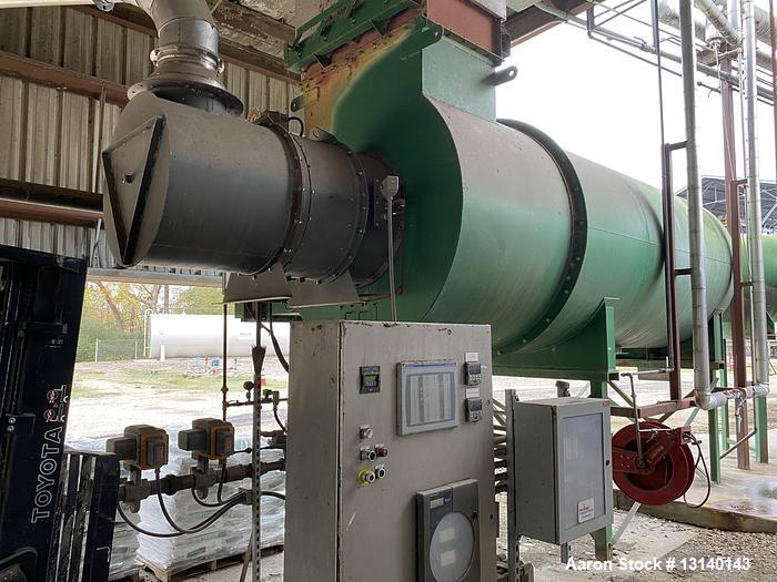 Used-Duske Model SPD-8000 Carbon Steel Rotary Dryer System
