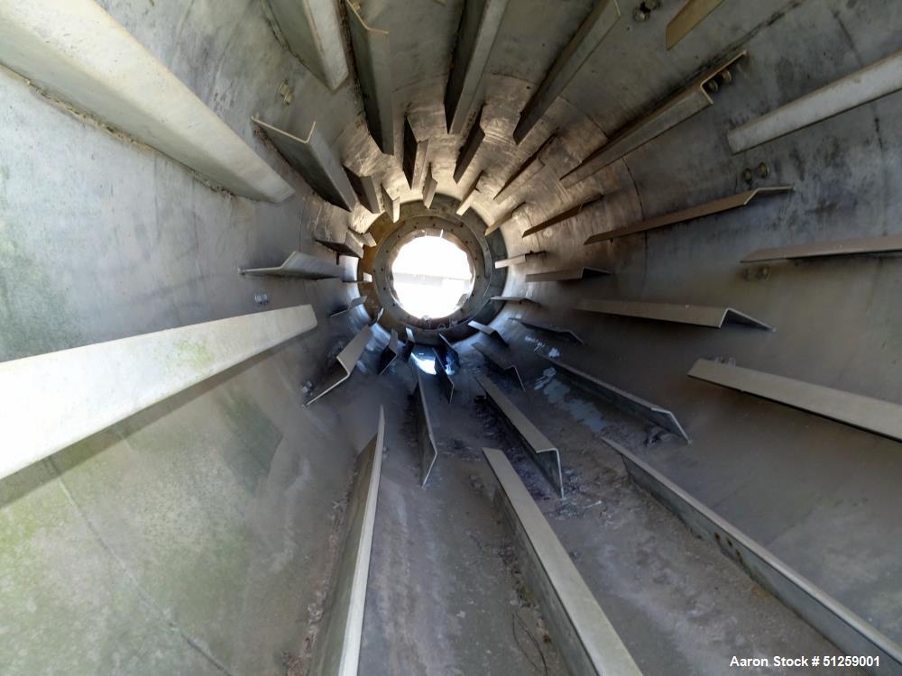 Used EDW Renneburg & Sons Stainless Steel Rotary Dryer