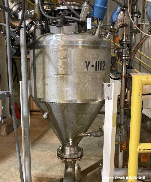 Used BMA Stainless Steel Rotary Dryer/Cooler – 1,600 MM Diameter x 10,000 MM Long – Former Xylitol Service