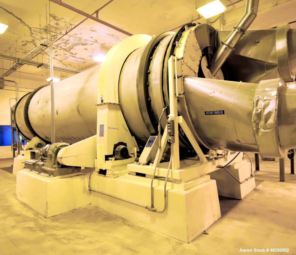 Used FMC Link-Belt Roto-Louvre Spiral Dryer/Roaster
