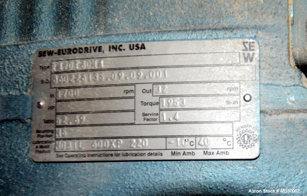 Used FMC Link-Belt Roto-Louvre Spiral Dryer/Roaster