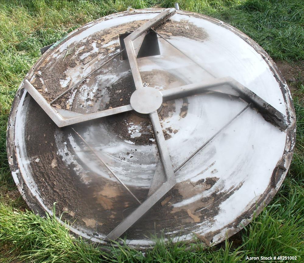 Used FMC Link-Belt Roto-Shell Dryer, Stainless Steel.