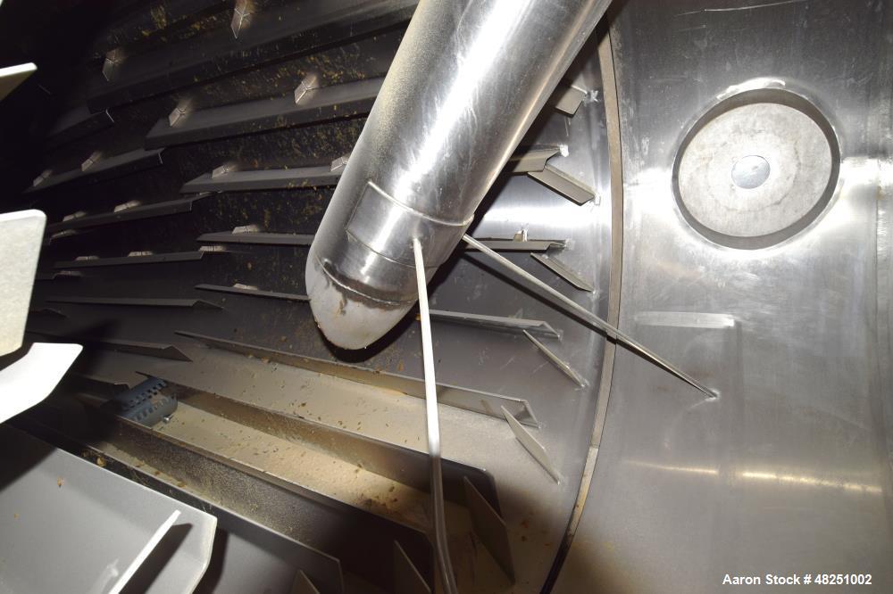 Used FMC Link-Belt Roto-Shell Dryer, Stainless Steel.