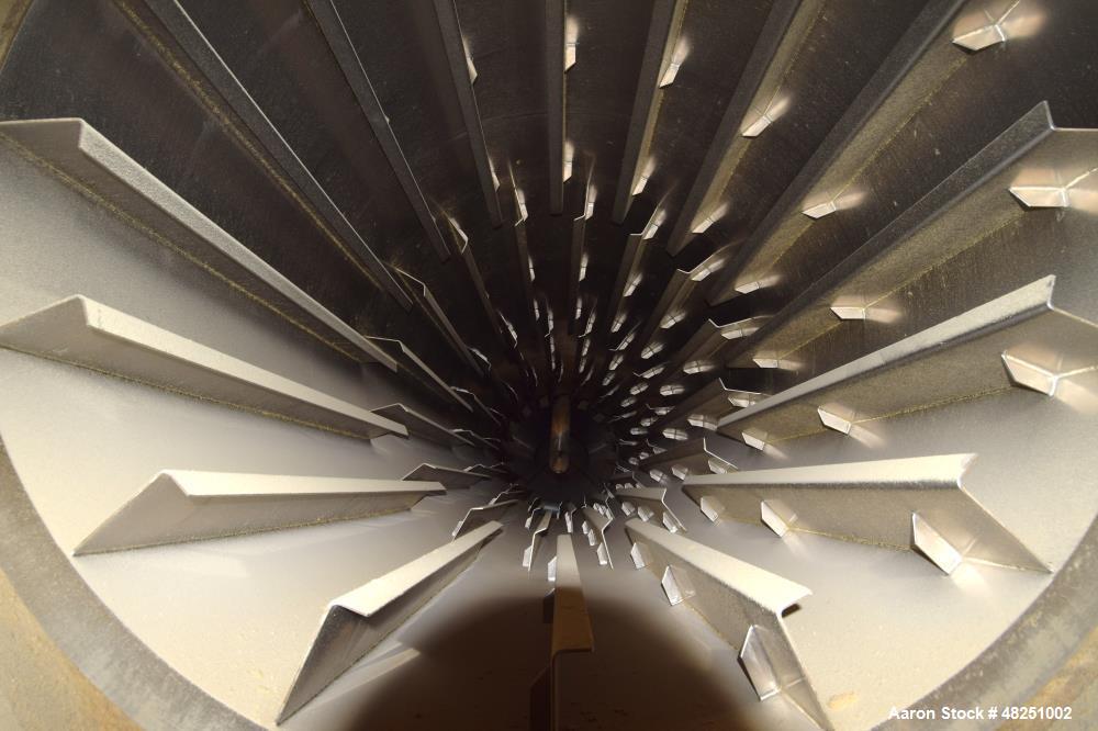Used FMC Link-Belt Roto-Shell Dryer, Stainless Steel.