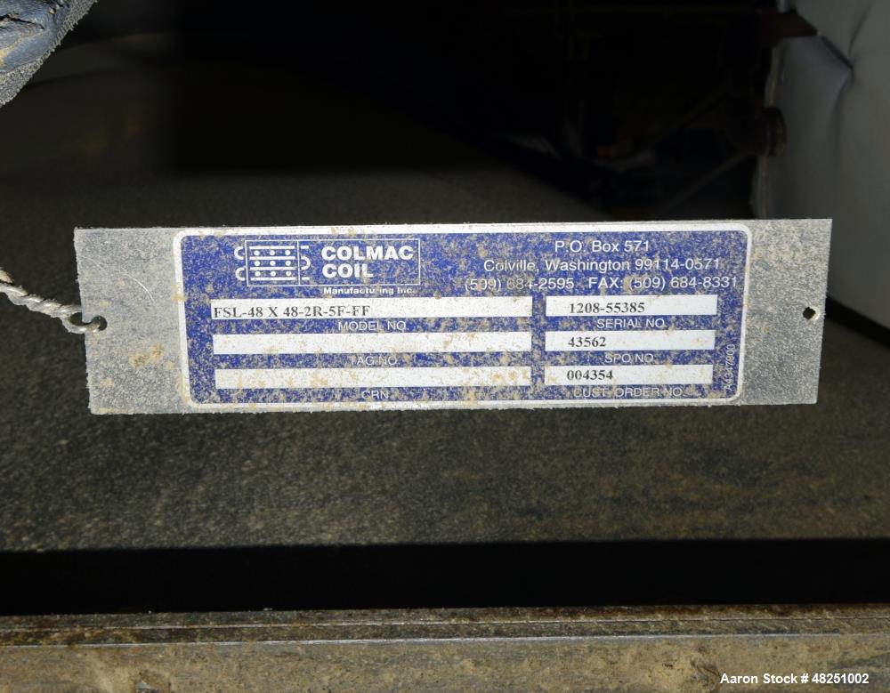 Used FMC Link-Belt Roto-Shell Dryer, Stainless Steel.