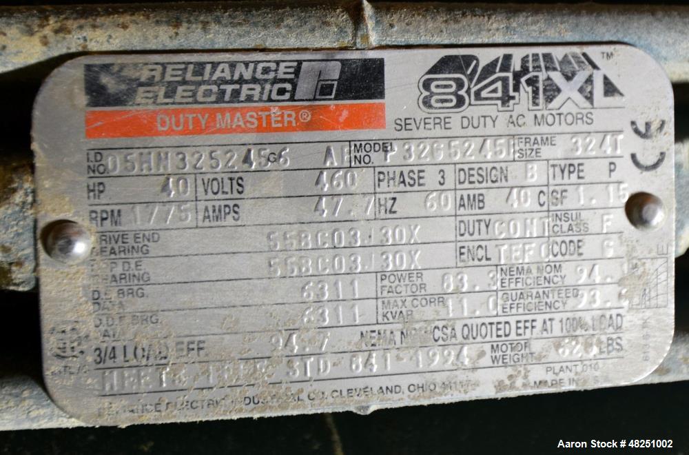 Used FMC Link-Belt Roto-Shell Dryer, Stainless Steel.