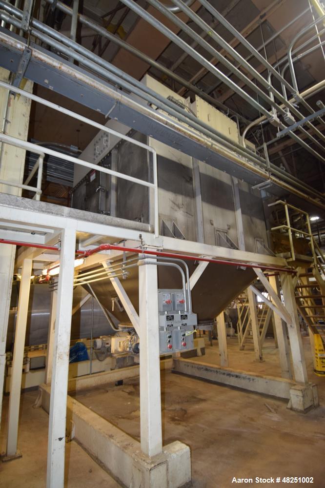 Used FMC Link-Belt Roto-Shell Dryer, Stainless Steel.