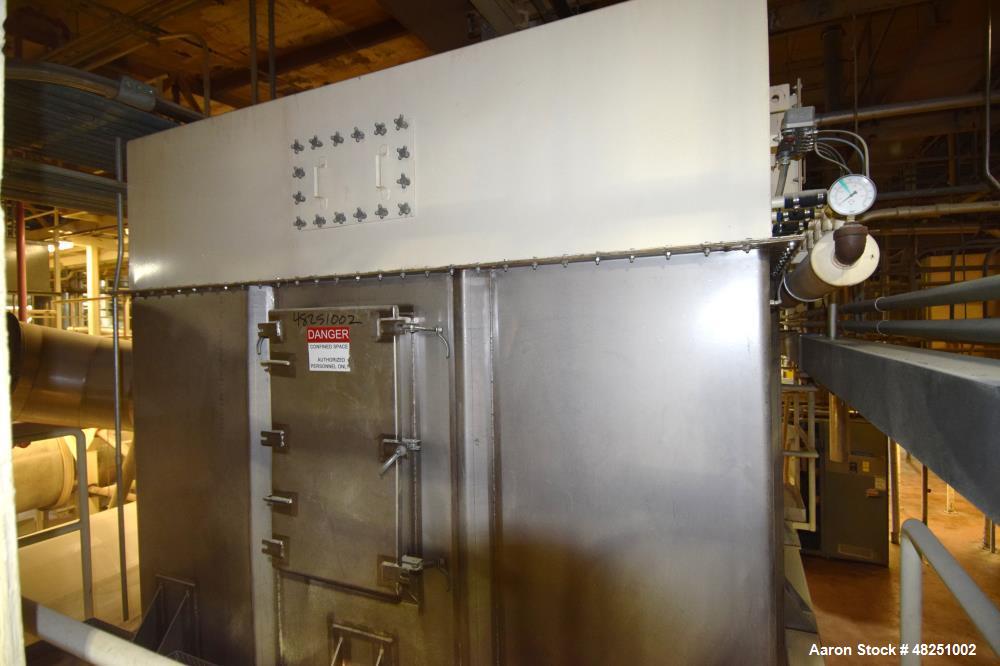 Used FMC Link-Belt Roto-Shell Dryer, Stainless Steel.