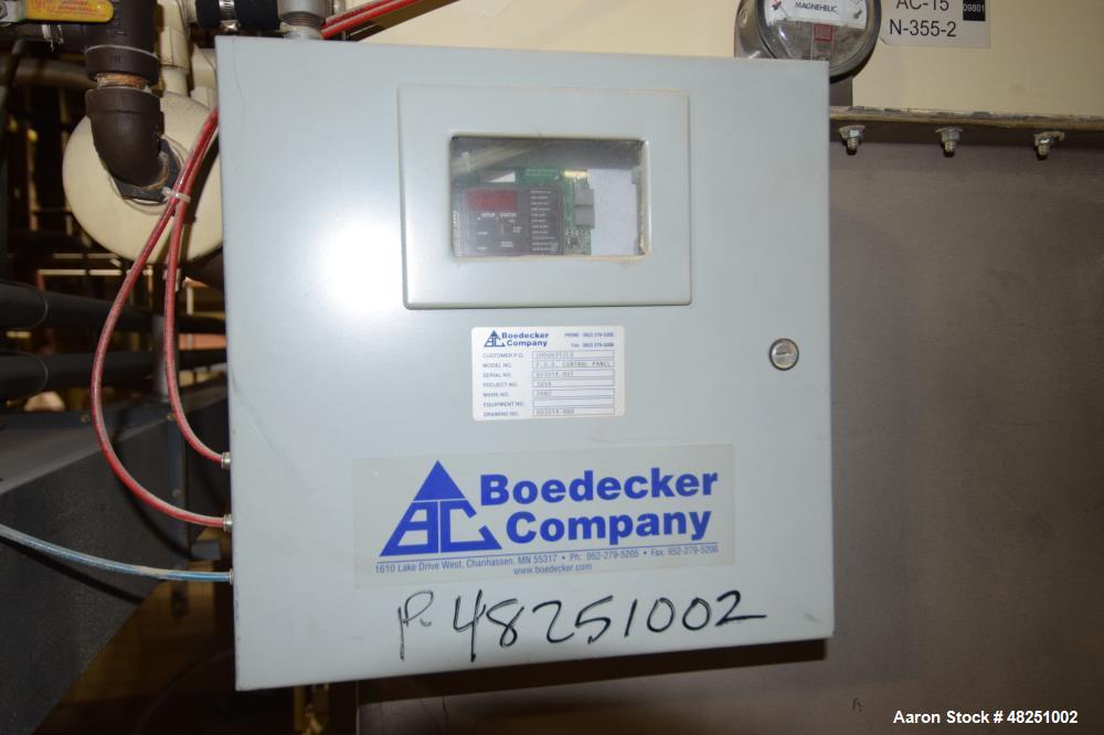 Used FMC Link-Belt Roto-Shell Dryer, Stainless Steel.