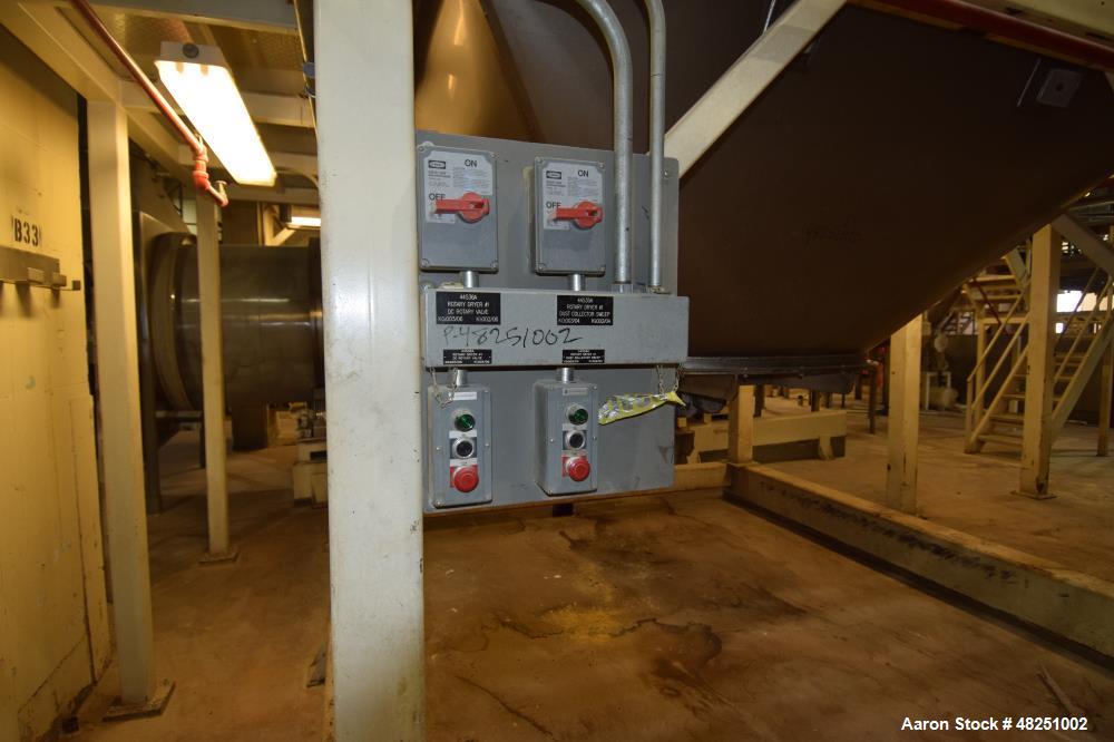 Used FMC Link-Belt Roto-Shell Dryer, Stainless Steel.